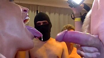 check out dutch pornstar carlisi in an epic gangbang scene.