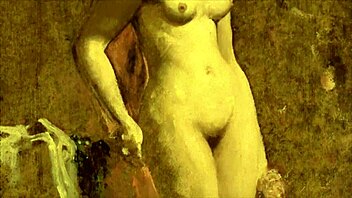 Vintage eroottista taidetta retro anime-karikatyyreillä yksityiskohtaisissa kuvissa