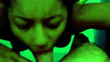 Sexy Ebony Blowjob Poolside