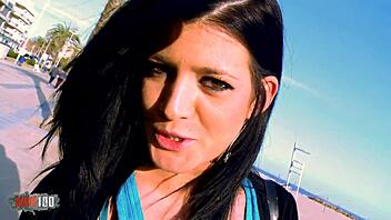 french babe lana fever pays her holiday with her pussy in quickie