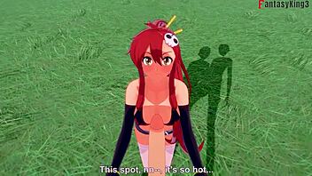 yoko littner having sex in tengen toppa gurren lagann pov