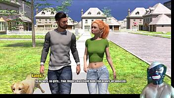 grandma's house: teaching katy to pound hard in cosplay