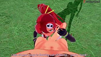 yoko littner having sex in tengen toppa gurren lagann pov