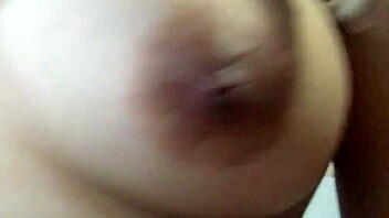 Horny Filipina Girlfriend Gives Sexy Boob Massage Before Bedtime Action