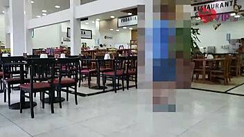 cristina almeida gets creampied in parking lot