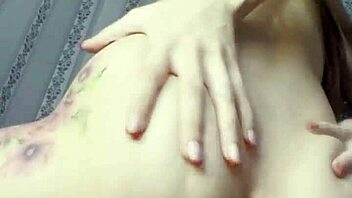 Ki-sim rides massive cock cowgirl style with wild energy.