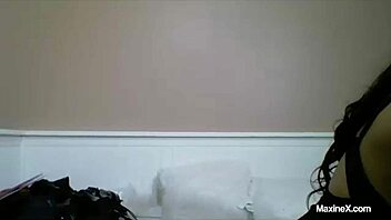 Damn! Brunette Whore Maxine X Shoves Toys Deep in Her Pussy!