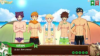 game friends camp episode 13 natsumi fucked kentaro