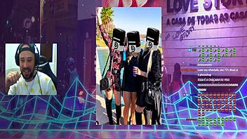 Peachy Blondie Hints At Rough Massage Leading To Orgasm