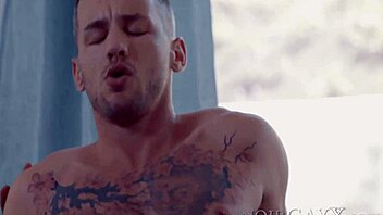 Gay soldier gets a holy fucking with a big cock