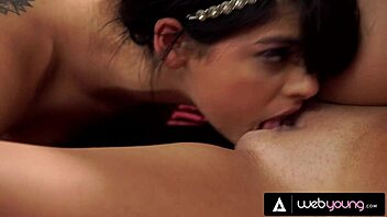 Naughty Gina Valentina Hard Teen 18+ Lesbian Compilation