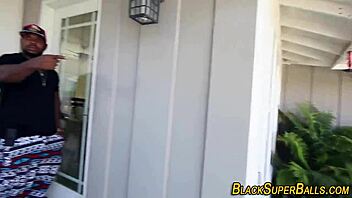 Watch this teen latina ride that big black cock hard!