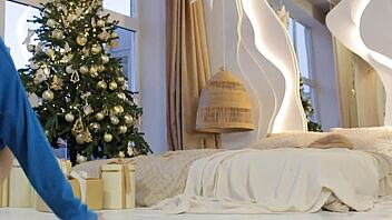 natural young beauty girl with tattoos backstage