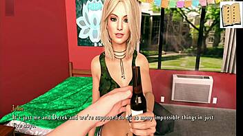 Being a dik chick route 37 having a beer with maya