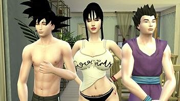 Episode 5: Beautiful milf mom gets assfucked by her two sons all day in the kitchen while husband works 😈