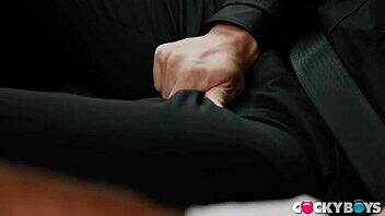 Tristan Hunter Feels Intense Pleasure From Sean Xavier's Fucking