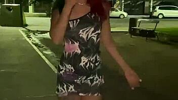 Teen 18+ caught naked on the street near friends’ house.