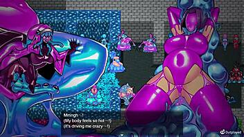 exploring the latex dungeon in this anime game gallery