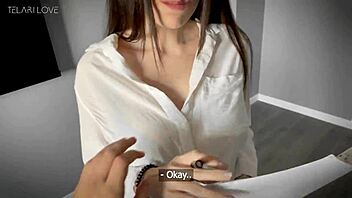 social experimen participant showed good results in pussy fucking - telari love