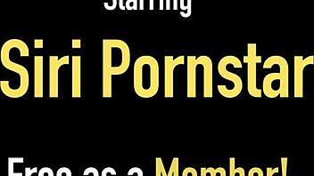 Redhead Siri Uses Toys On Her Tight Holes In Lingerie