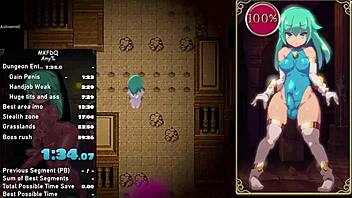 mage kanade explores futanari dungeon