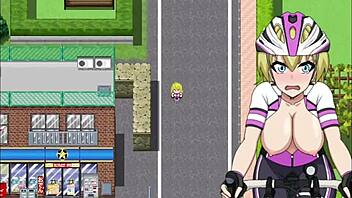 Blonde Loses Virginity In The Dark Night!