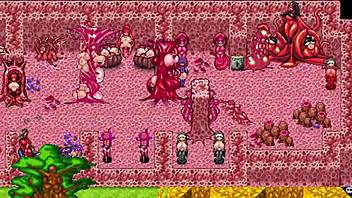 exploring the latex dungeon in this anime game gallery