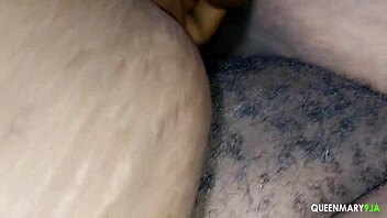 he's always excited to see my wet ebony pussy 😍