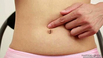 navel bellybutton fetish with asian japanese elements