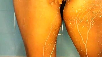 Blue, a colombian housewife, uses a big dildo instead of a cock and takes it all in.