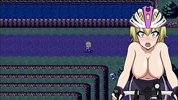 Blonde Loses Virginity In The Dark Night!