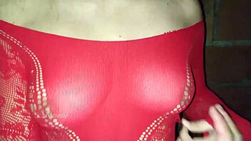 Hot emo chick in red body gets monster cock in tight pussy! 😍 Part 1