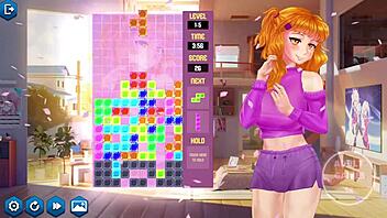 Gamer girls trying to pass the level.