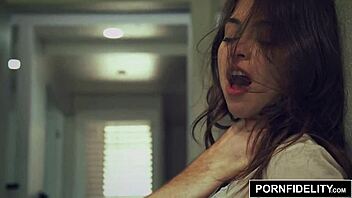 riley reid's rough creampie countdown with vibrator and sloppy blowjob is intense.