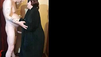 Real homemade sex video of an amateur couple having oral and penetrative sex while standing up