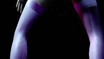 3D porn video with a hot blonde stripper dancing to music