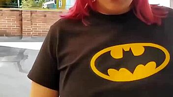 Sammy Owens enjoys sunbathing on webcam with big tits.