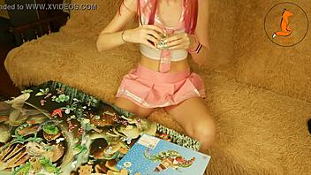 Puzzle Without Panty And Any Instructions Nsfw Short And Sexy Version By Redhead Foxy