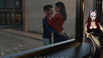 Золотой мальчик 17 показывает зрелой даме под юбку