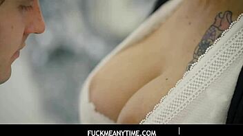 Young guy has way with milf and teen