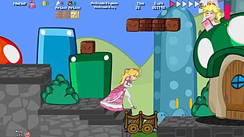 The untold story of Peach in the world of 1-1, part 2