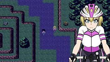 Blonde Loses Virginity In The Dark Night!