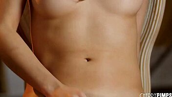 Shyla teases in sexy lingerie during solo playtime