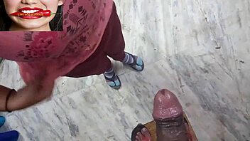 Step daughter gets cum on her face before going to school on Christmas morning