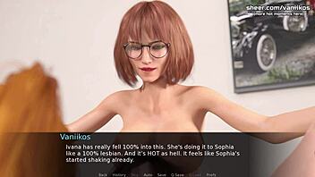 Horny teens finger pussies in threesome.