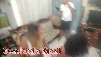 Noite Da Bagunça Na Casa Do Casal Do Swing