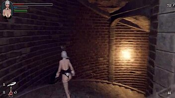 Jogando Garota Cavaleira e Masmorras Parte 1