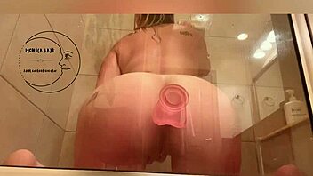 Pussy drips from anal.