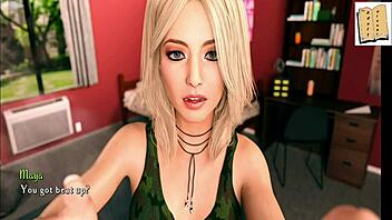 Being a dik chick route 37 having a beer with maya