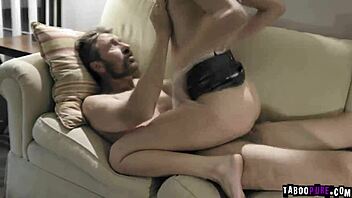 Why’s stepdad pounding Emily Willis so hard on his shaft?